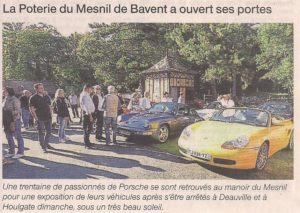 amicale porschistes normandie - presse